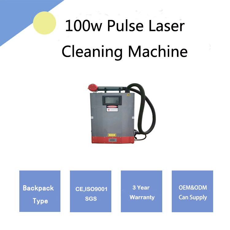 Čištění batohu pulzním laserem 1