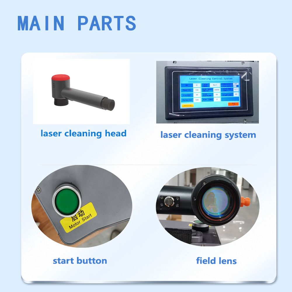 Backpack pulse laser cleaning 2